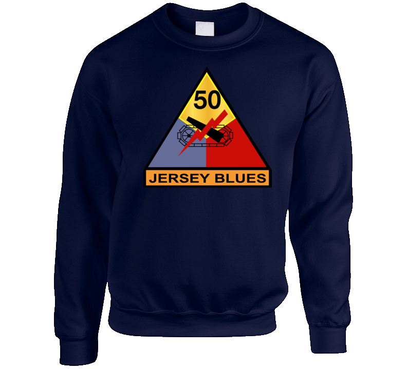 Army - 50th Armored Division - Jersey Blues Wo Txt Sweatshirt T Shirt