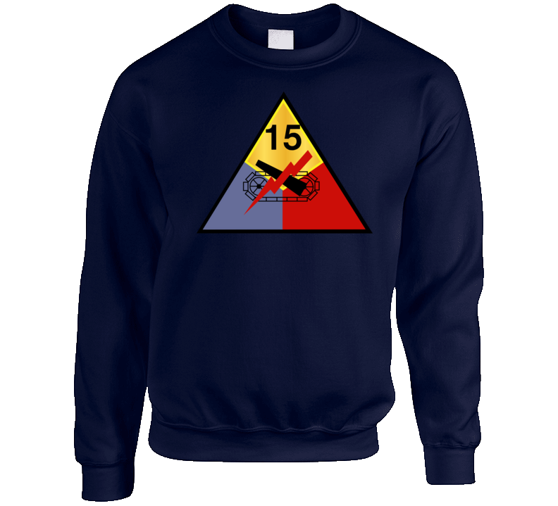 Army - 15th Armored Division Wo Txt Sweatshirt T Shirt