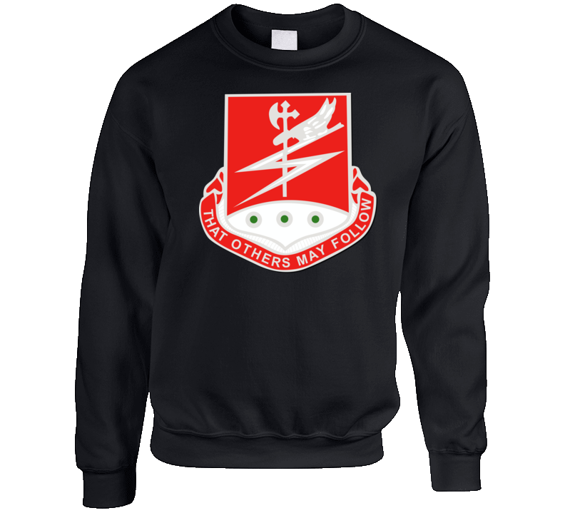 Army - 127th Airborne Engineer Bn Wo Txt Sweat Shirt