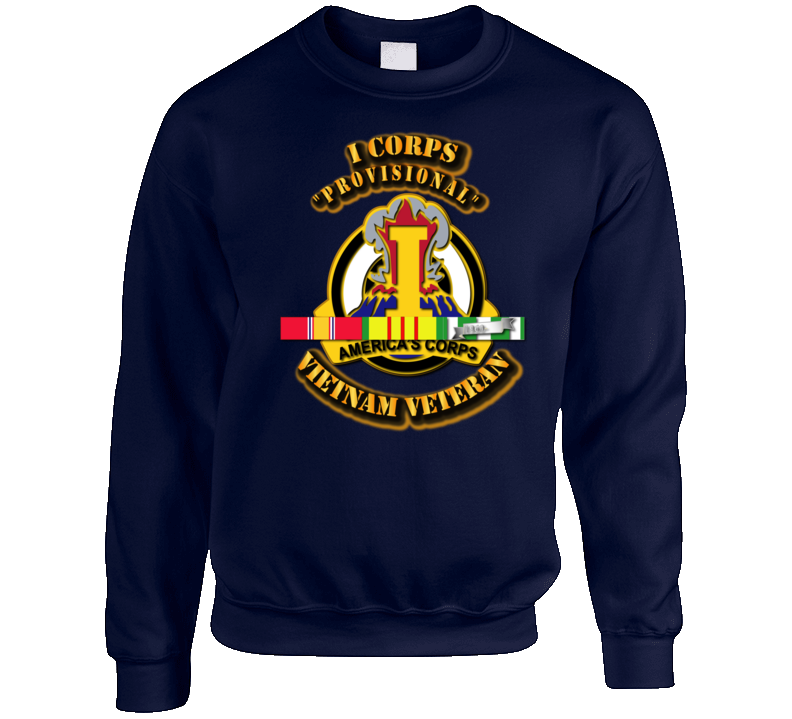 Dui - I Corps With Svc Ribbon Sweat Shirt