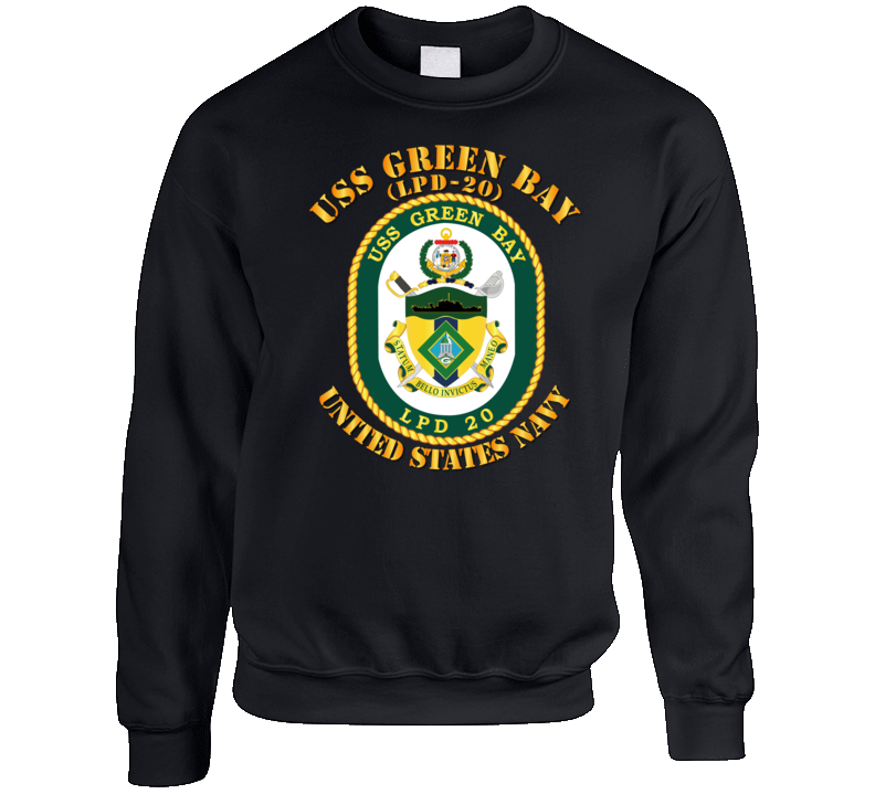 Navy - Uss Green Bay (lpd-20) Sweat Shirt
