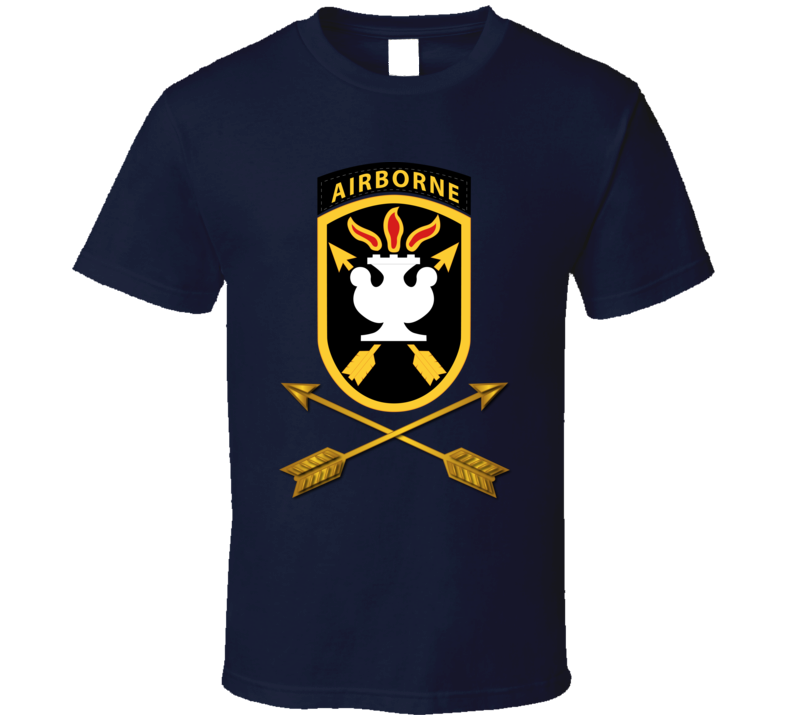 Sof - Jfk Special Warfare Center - School Ssi W Branch Wo Txt T Shirt