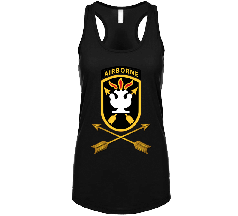 Sof - Jfk Special Warfare Center - School Ssi W Branch Wo Txt Ladies Tanktop