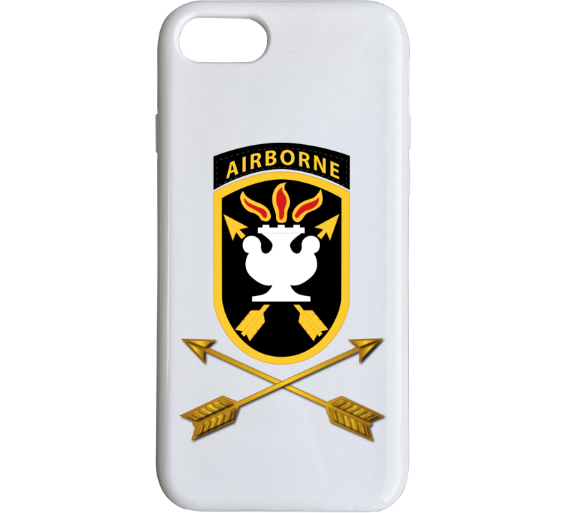 Sof - Jfk Special Warfare Center - School Ssi W Branch Wo Txt Phone Case