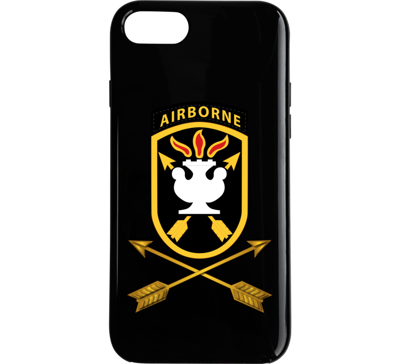 Sof - Jfk Special Warfare Center - School Ssi W Branch Wo Txt Phone Case