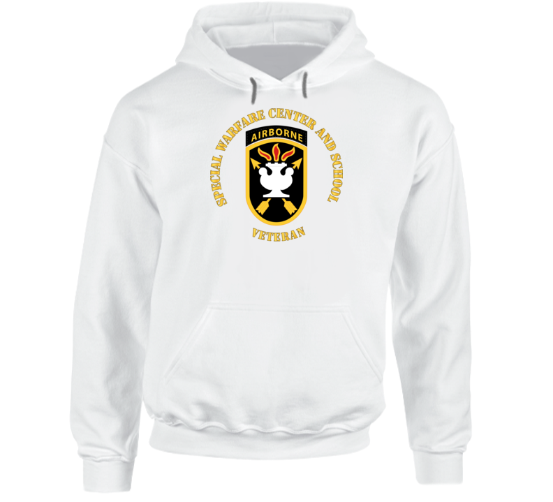 Sof - Jfkswcs -  Ssi - Veteran Wo Backgrnd Hoodie