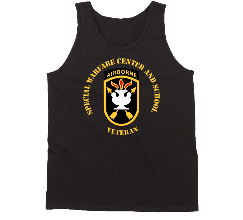 Sof - Jfkswcs -  Ssi - Veteran Wo Backgrnd Tanktop