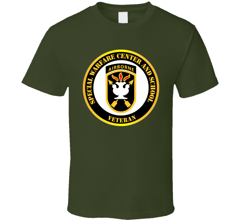 Sof - Jfkswcs -  Ssi - Veteran T Shirt