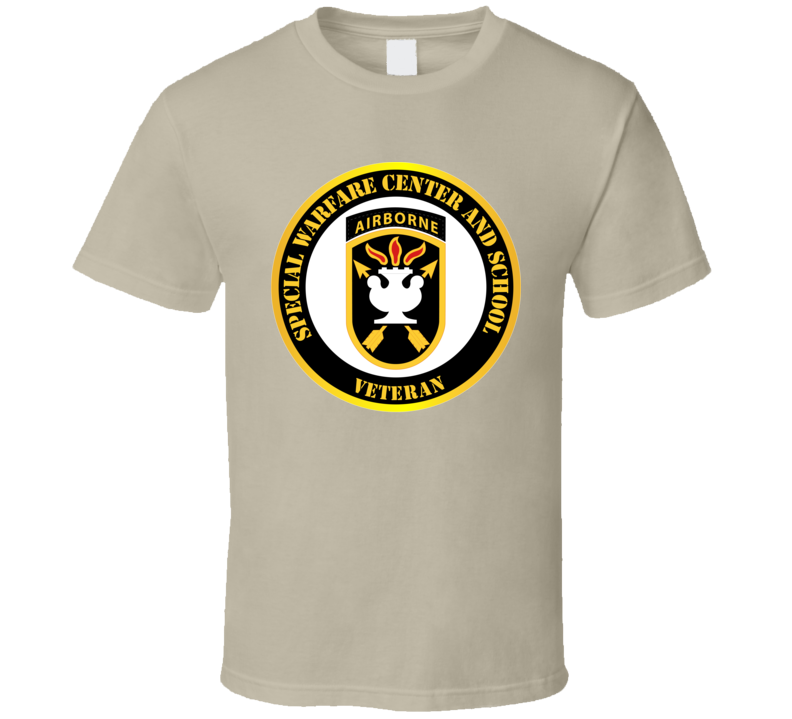 Sof - Jfkswcs -  Ssi - Veteran T Shirt