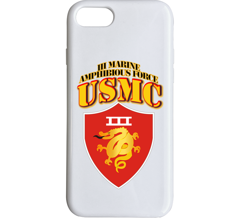 Usmc -  Iii Marine Amphibious Force - Maf Phone Case