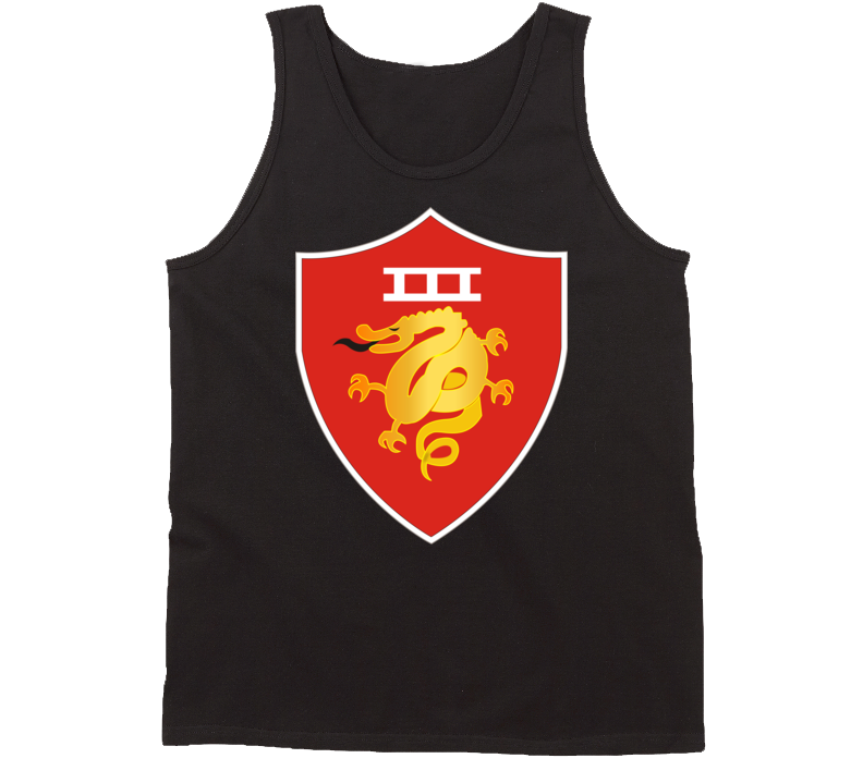 Usmc -  Iii Marine Amphibious Force - Maf Wo Txt Tanktop