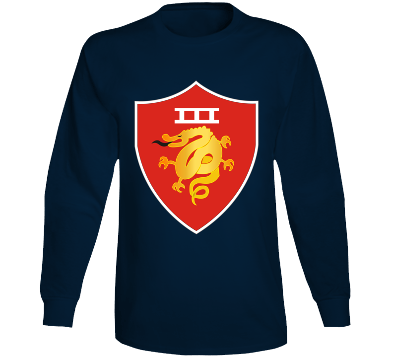 Usmc -  Iii Marine Amphibious Force - Maf Wo Txt Long Sleeve