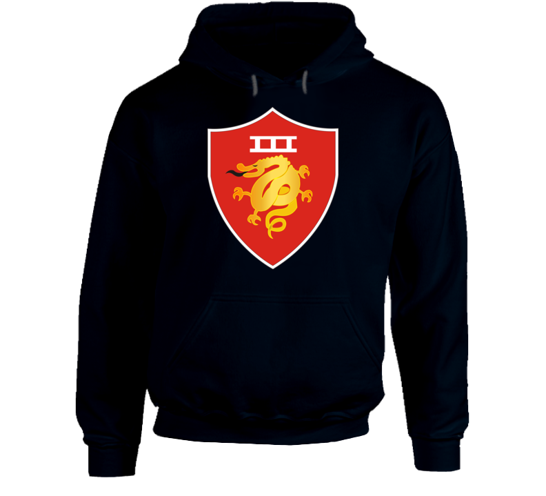 Usmc -  Iii Marine Amphibious Force - Maf Wo Txt Hoodie