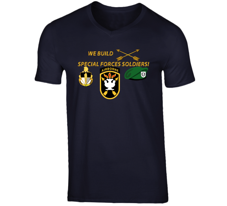 Sof - We Build Sf Soldiers V-neck