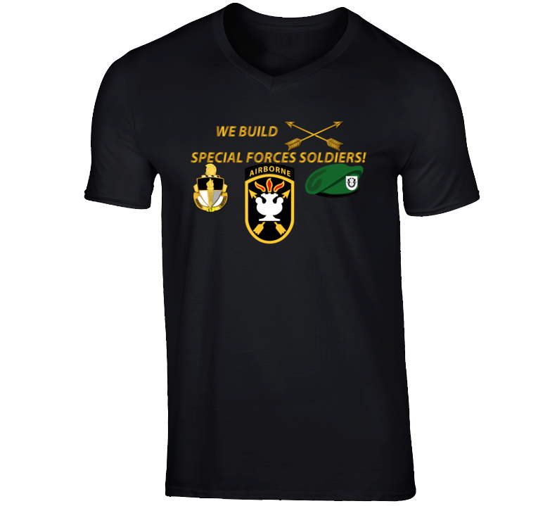 Sof - We Build Sf Soldiers V-neck