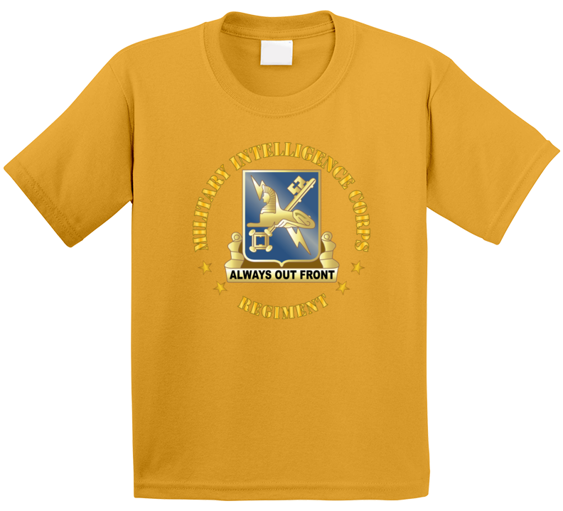 Army - Military Intelligence Corps Regiment T Shirt