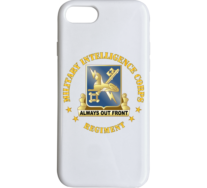 Army - Military Intelligence Corps Regiment Phone Case