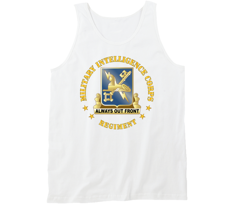 Army - Military Intelligence Corps Regiment Tanktop