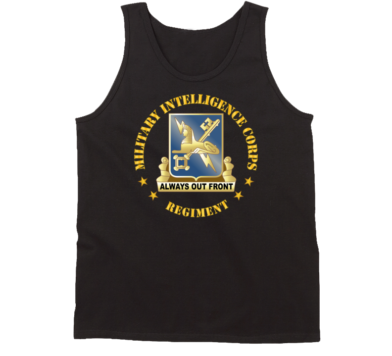 Army - Military Intelligence Corps Regiment Tanktop