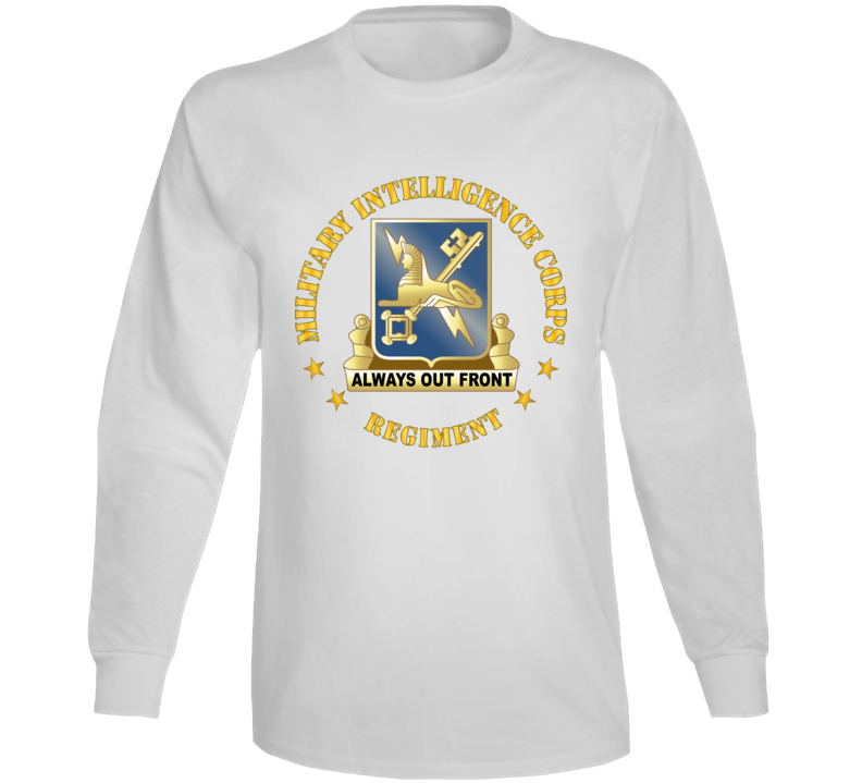Army - Military Intelligence Corps Regiment Long Sleeve