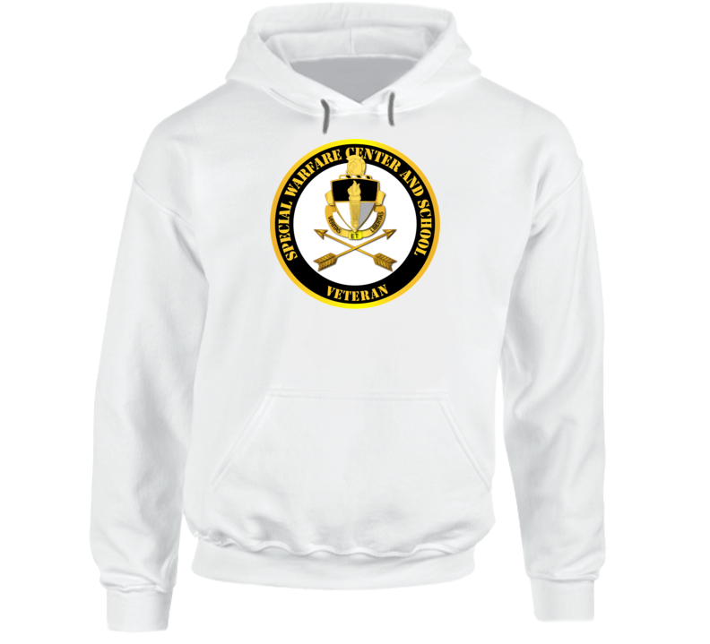 SOF - JFK Special Warfare Center and School Veteran Hoodie