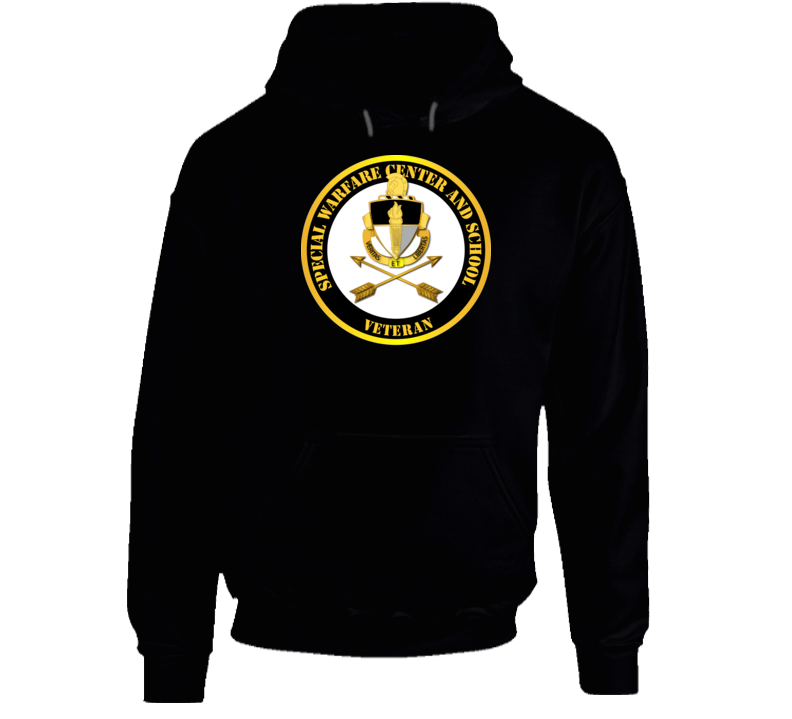 SOF - JFK Special Warfare Center and School Veteran Hoodie