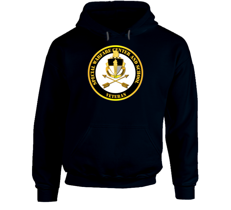 SOF - JFK Special Warfare Center and School Veteran Hoodie