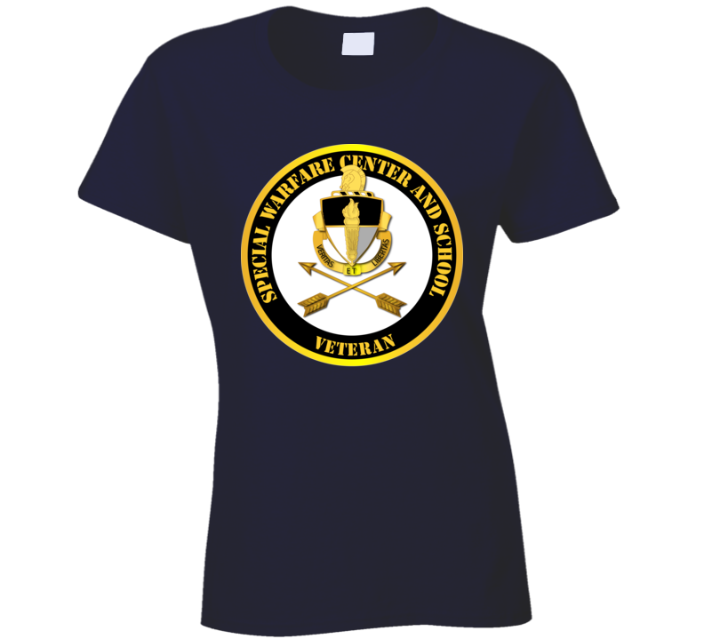 SOF - JFK Special Warfare Center and School Veteran T Shirt