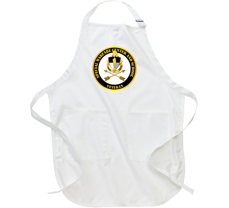 Sof - Jfk Special Warfare Center And School Veteran Apron