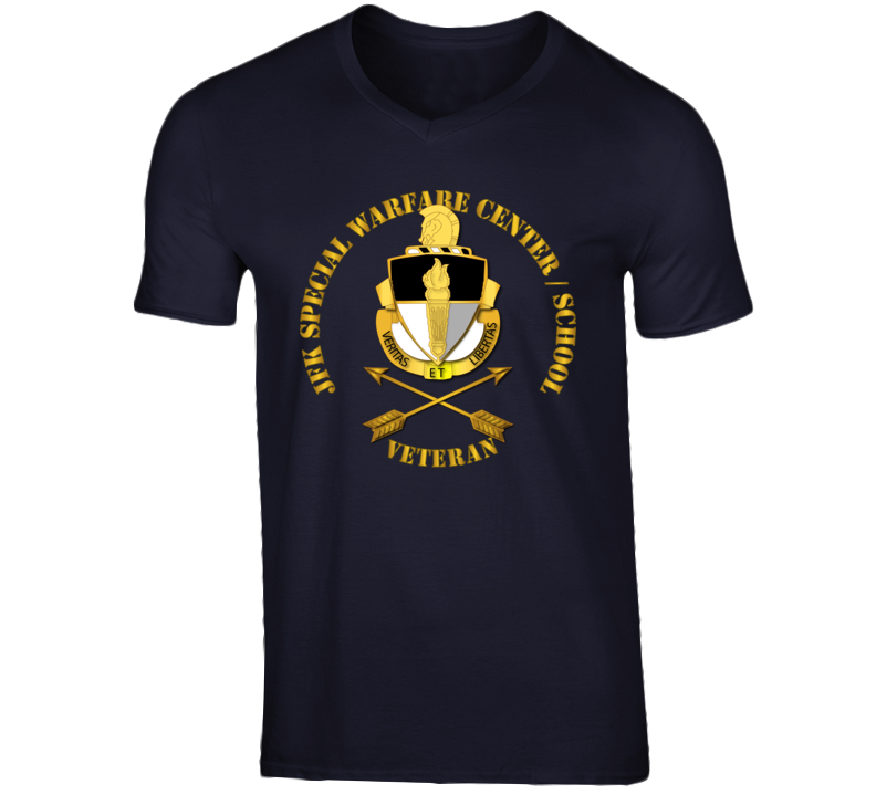 Sof - Jfk Special Warfare Center - School Veteran Wo Backgrnd T Shirt