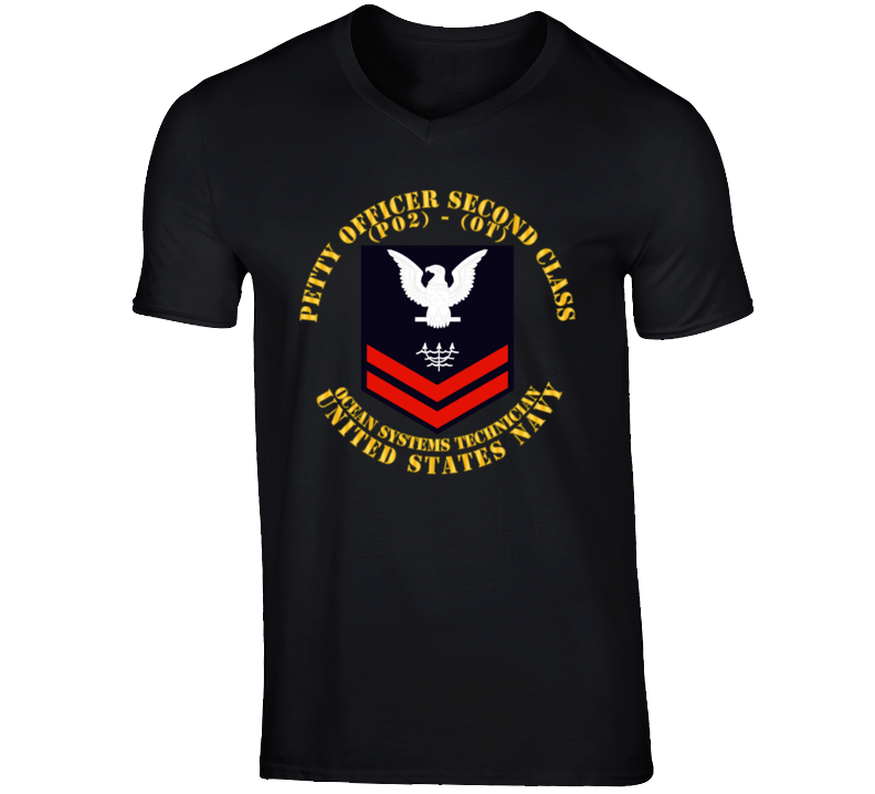 Navy - Rate - Ocean Systems Technician Po2 - Ot - Usn V-neck