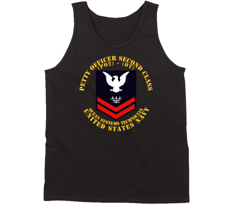 Navy - Rate - Ocean Systems Technician Po2 - Ot - Usn Tanktop