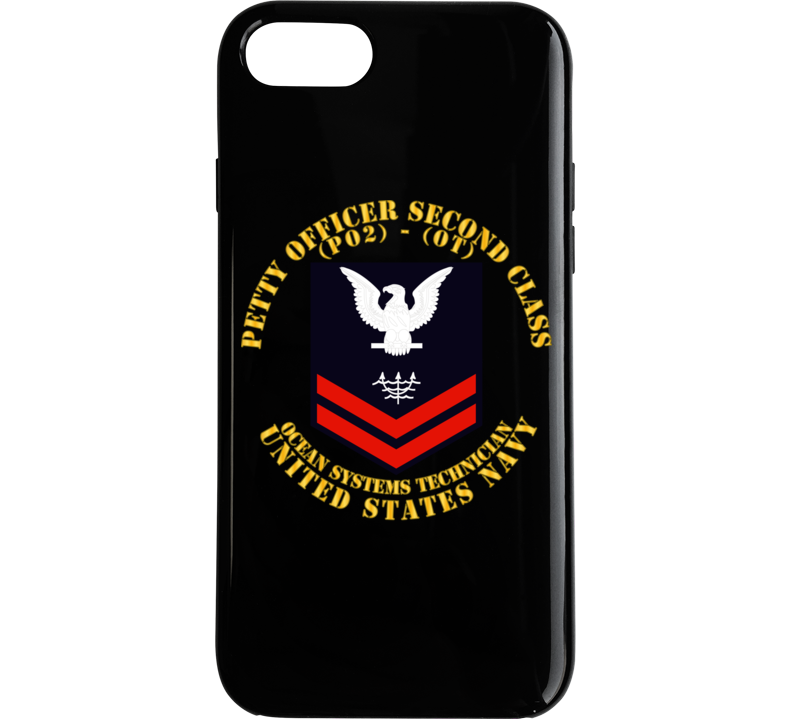 Navy - Rate - Ocean Systems Technician Po2 - Ot - Usn Phone Case