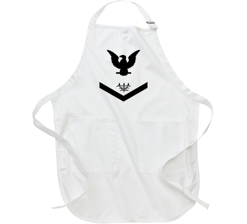 Navy - Rate - Ocean Systems Technician Po3 - Ot - Usn Wo Backgrnd - All Black Apron