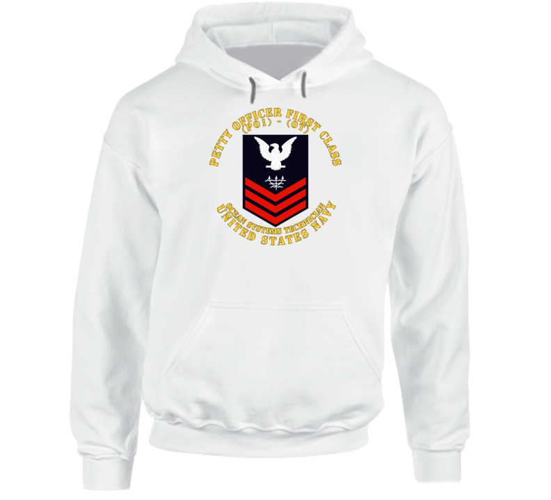 Navy - Rate - Ocean Systems Technician Po1 - Ot - Usn Hoodie