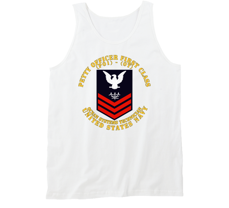 Navy - Rate - Ocean Systems Technician Po1 - Ot - Usn Tanktop