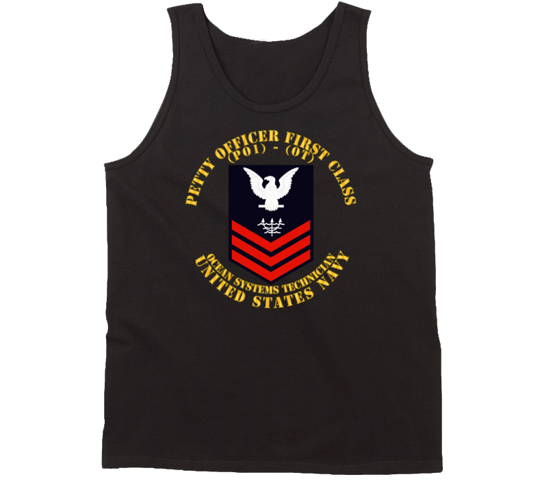 Navy - Rate - Ocean Systems Technician Po1 - Ot - Usn Tanktop