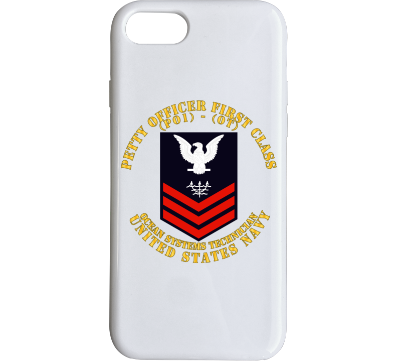 Navy - Rate - Ocean Systems Technician Po1 - Ot - Usn Phone Case