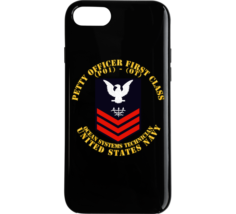 Navy - Rate - Ocean Systems Technician Po1 - Ot - Usn Phone Case