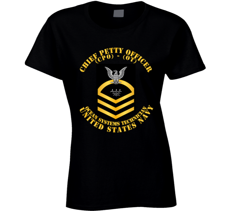 Navy - Rate - Ocean Systems Technician Cpo - Ot - Gold - Usn Ladies