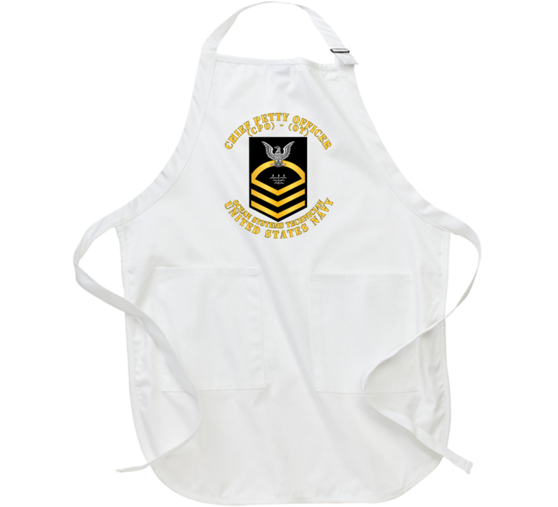 Navy - Rate - Ocean Systems Technician Cpo - Ot - Gold - Usn Apron