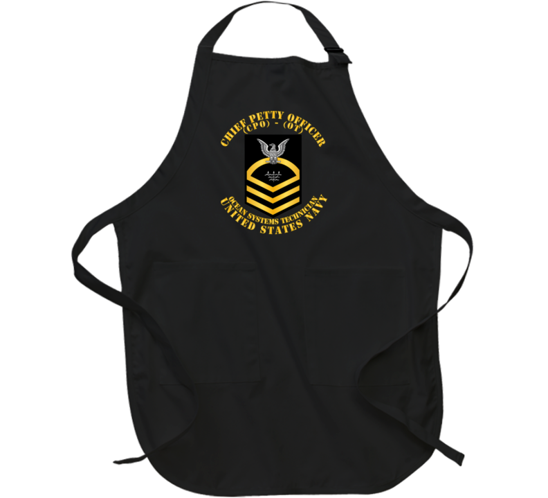 Navy - Rate - Ocean Systems Technician Cpo - Ot - Gold - Usn Apron