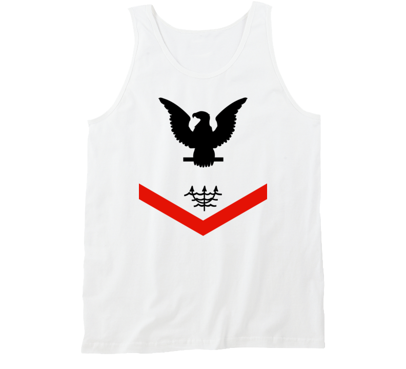 Navy - Rate - Ocean Systems Technician Po3 - Ot - Usn Wo Backgrnd - Black Tanktop