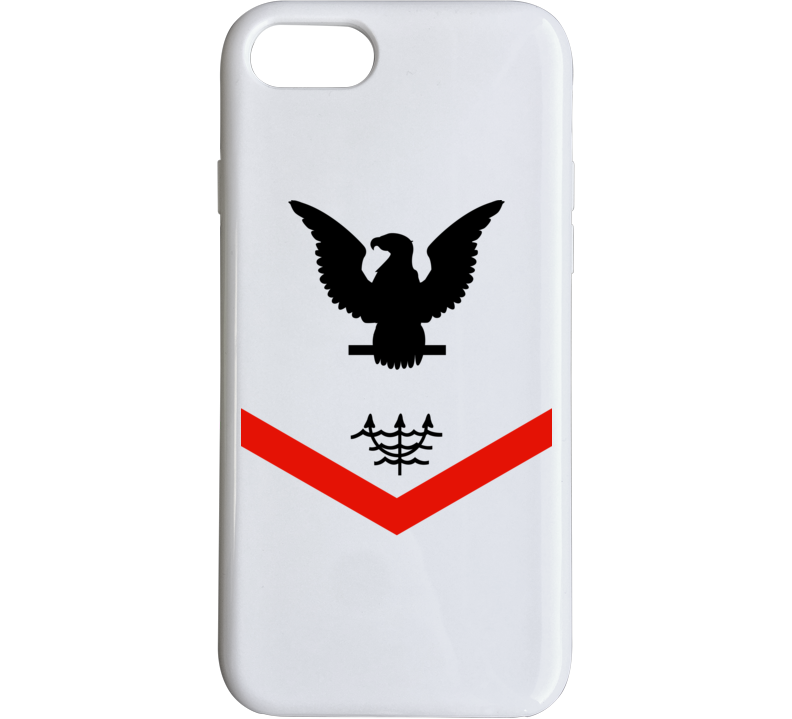 Navy - Rate - Ocean Systems Technician Po3 - Ot - Usn Wo Backgrnd - Black Phone Case