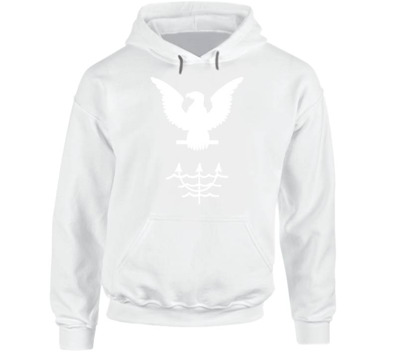 Navy - Rate - Ocean Systems Technician - Ot Wo Lines - White (1) Hoodie