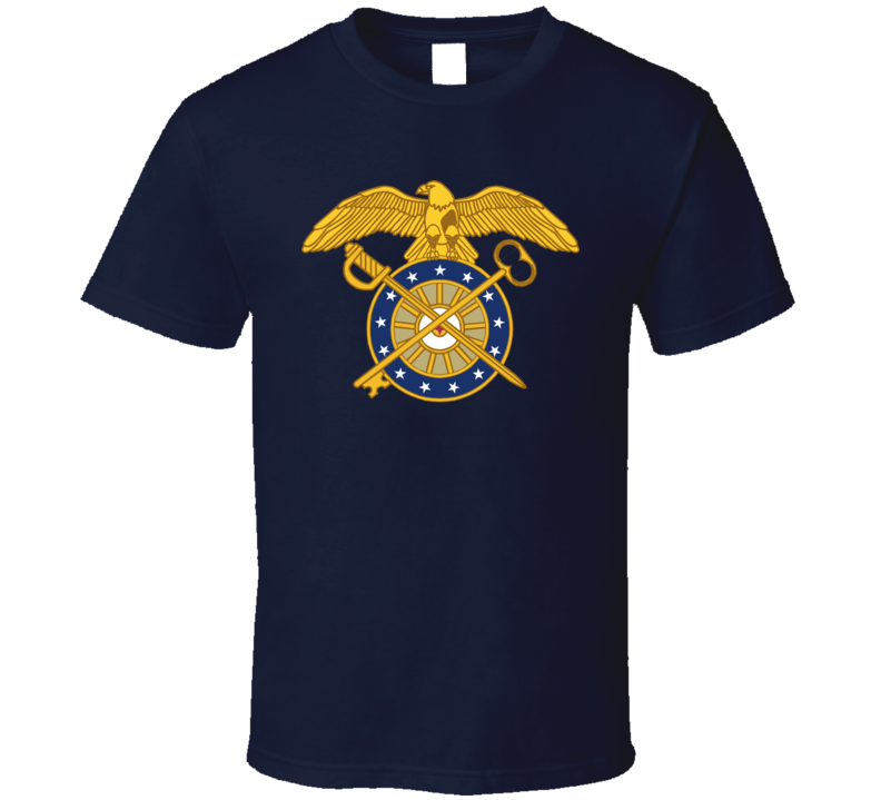 Army - Quartermaster Corps Branch Wo Txt T Shirt