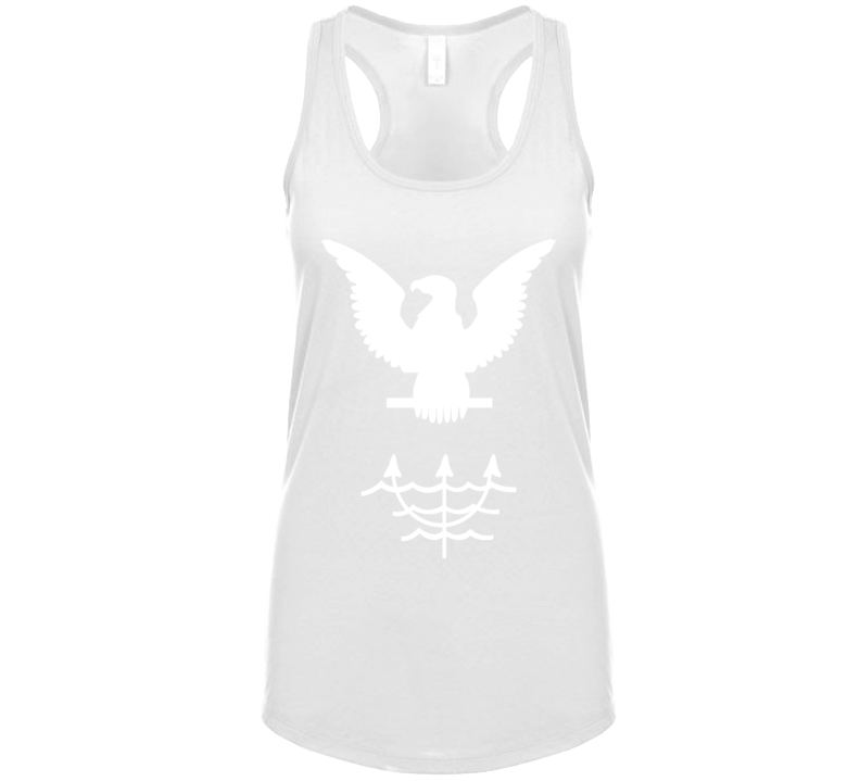 Navy - Rate - Ocean Systems Technician - Ot Wo Lines - White (1) Ladies Tanktop