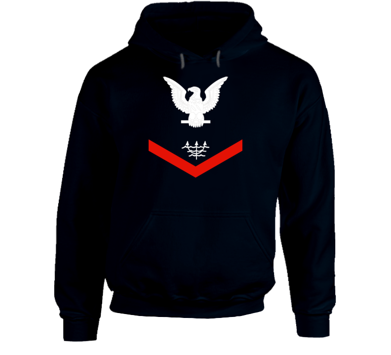 Navy - Rate - Ocean Systems Technician Po3 - Ot - Usn Wo Backgrnd Hoodie