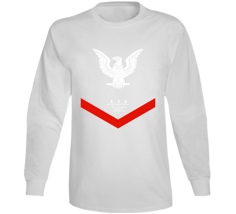 Navy - Rate - Ocean Systems Technician Po3 - Ot - Usn Wo Backgrnd Long Sleeve