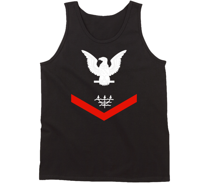 Navy - Rate - Ocean Systems Technician Po3 - Ot - Usn Wo Backgrnd Tanktop